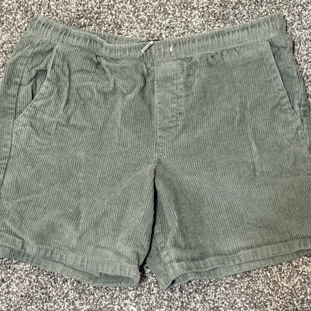 RSQ Sage Green Pull-On Corduroy Shorts